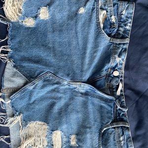 Zara mini jean skirt